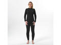 Bluză termică BL 100 călduroasă și confortabilă schi Negru Damă - M