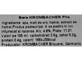 Bere Pils Sticla 0.5 Litri Krombacher