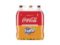 Coca-Cola 2X2L + Fanta Portocale 1X2L PET