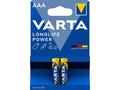 Varta Longlife Power Set baterii alcaline AAA 2 bucati