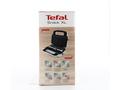 Sandwich-maker Tefal SW701110, 850W, 2 seturi de placi detasabile, Alb/Gri