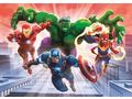 Puzzle Clementoni Marvel Avengers Glowing, 104 piese