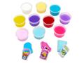 Set creativ cu slime, Cra-Z-Art, Crunchy Slimy Smash, 12 culori