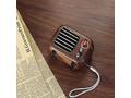 Boxa portabila model vintage,radio bluetooth, MD-918, design lemn, AMFM, bas puternic