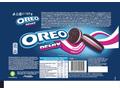 OREO Biscuiti cu cacao si crema cu arome de zmeura si vanilie 157g