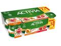 Iaurt cu musli capsuni si piersica Activia 8 x125g