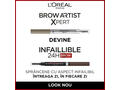 Creion de sprancene L'Oreal Paris Infaillible Brows 24H Triangular 3.0 Brunette¿