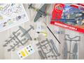 Set de constructie, Airfix Starter Set, Messerschmitt Bf109F-4, 30 piese