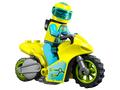 LEGO® City - Motocicleta de cascadorie cibernetica (60358)