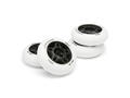 Set 4 roţi Role Fit 76 mm 80A Alb