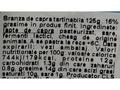 Branza de capra tartinabila Cabridoux 125g