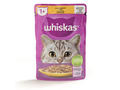 Whiskas hrana umeda pentru pisici adulte, cu pui in aspic 85g
