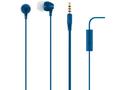 Casti audio in ear Poss PSEAR181NB, microfon, Albastru