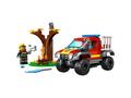 LEGO® City - Salvare cu masina de pompieri 4x4 (60393)