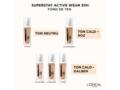 Fond de ten SuperStay 30H Active Wear Maybelline New York cu acoperire ridicata 21 Nude Beige, 30ML