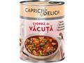 Ciorba de vacuta cu smantana 400g Capricii si Delicii