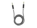 Cablu audio Tellur Basic jack 3.5mm 1m negru