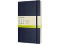 Carnet - Moleskine Classic - Large, Plain, Soft Cover - Sapphire Blue