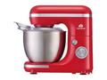 Mixer planetar Mandine MSM1000R-22, 1000W, bol inox 5L, tel si kit de patiserie inclus, Rosu