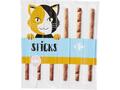 Sticks-uri cu somon pentru pisici6 x 5 g Carrefour