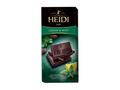 Ciocolata amaruie cu lamaie si menta Heidi, 80 g