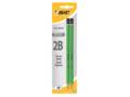 Set 2 creioane 2B din grafit BIC Criterium 550, Verde