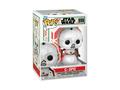 Figurina cu cap oscilant Funko Pop Star Wars Holiday C3PO 559, Multicolor