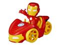 Figurina cu vehicul, Spidey and his Amazing Friends, Iron Man cu Iron Racer, F3992