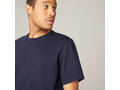 Tricou din bumbac 500 fitness Albastru-Negru Bărbați - XL