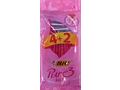 Aparat ras (3 lame) BIC Pure3 Roz P4+2