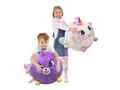 Jucarie de plus gonflabila, Biggies, Shiny Corns, Unicorn, Mov