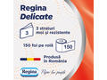 Hartia igienica Regina Delicate Peach, 8 role, 3 str, 150 foi