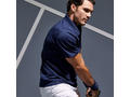 Tricou Polo Tenis Essential 100 Bleumarin Bărbați  - XXL