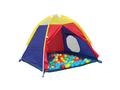 Cort magic tip dome cu 50 de bile Carrefour, 100% poliester, Multicolor