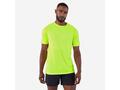 Tricou fără cusături alergare Kiprun run 500 confort verde Bărbați