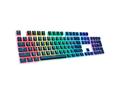 Kit butoane Royal Kludge PBT Double-Shot Keycaps, 104 taste, translucide, compatibile Cherry MX, US, Black Pudding, KC-PUD