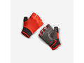 Mănuși ciclism 500 Negru-Roșu Copii 8-12 ani - 12 ani