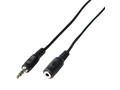 Cablu audio Jack M/F Poss PSAUD17 3m
