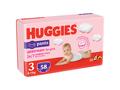 Scutece Huggies Pants Girl Marimea 3, 6-11 kg, 58 bucati