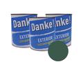 Email Danke uscare rapida, pentru metal, lemn, zidarie, exterior/interior, verde inchis, lucios, 0.75 l