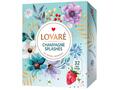 Amestesc de ceai negru, ceai verde, capsune Lovare Champagne Splashes, 32 pliculete