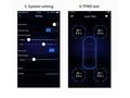 Sistem bluetooth,  de monitorizare a presiunii aerului din anvelope, senzori externi (TPMS) YBC68
