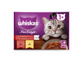Whiskas Pure Delight hrana umeda pentru pisici adulte, selectii clasice in sos de carne 4 x 85 g