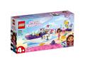 LEGO Gabbys Dollhouse Barca cu spa a lui Gabby si a Pisirenei 10786