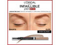 Creion de sprancene L'Oreal Paris Infaillible Brows 24H Triangular 6.0 Dark Blonde¿