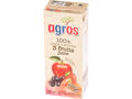 Agros Suc natural 3 fructe 100% 0.25 l