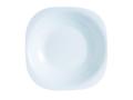 Farfurie adanca Carine 21 cm, opal, alb, Luminarc