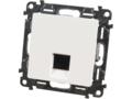 Priza UTP RJ45  Legrand 753142, cat. 6, 75  x 75  x 37 mm, alb