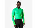 Bluză de fotbal termică fără cusături Keepdry Verde Unisexundefined