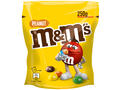 M&M's bomboane cu arahide invelite in ciocolata cu lapte, cu glazura crocanta si colorata 250 g